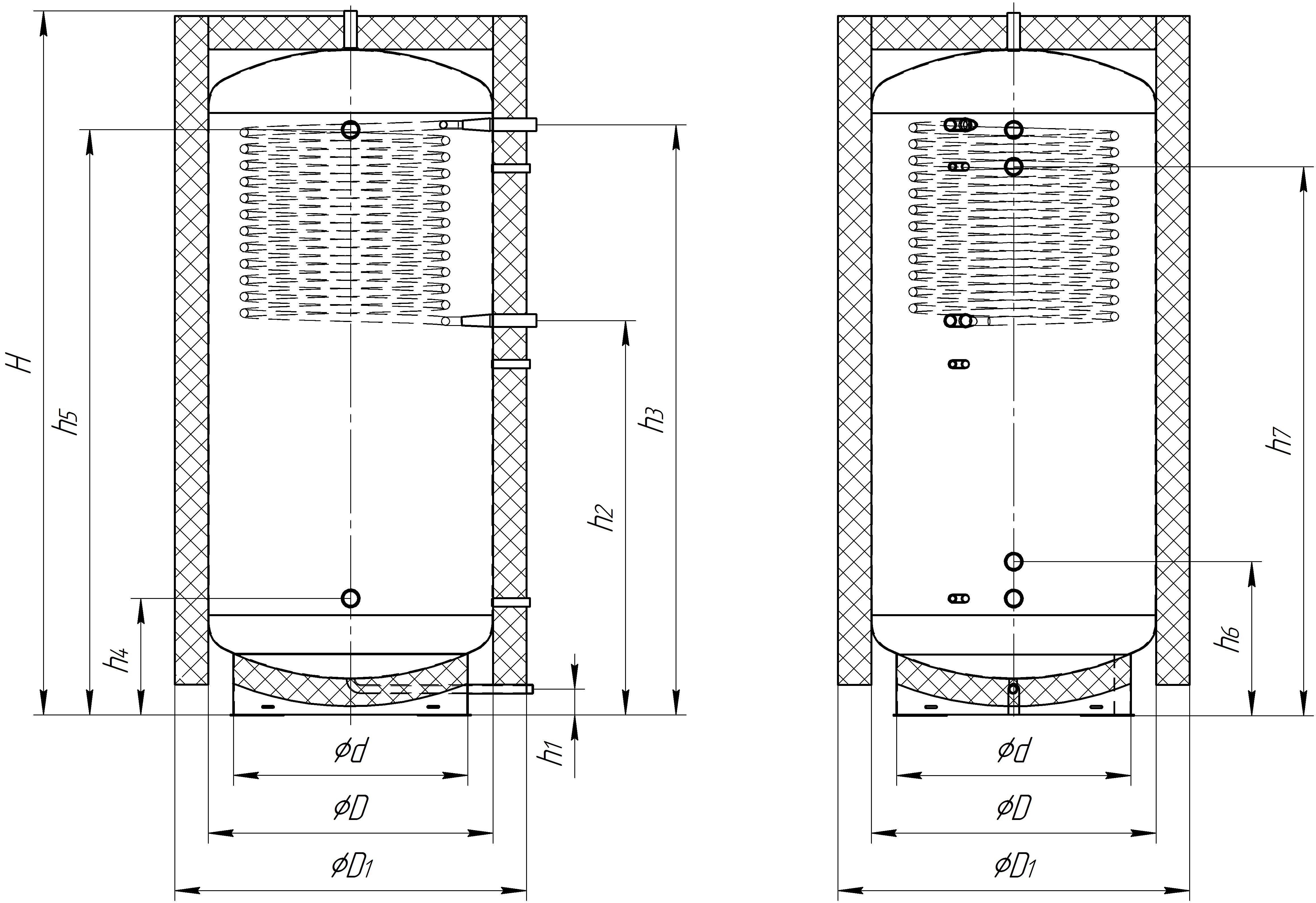 Аккумулирующий бак. Теплоаккумулятор для твердотопливного котла с теплообменником. Теплоаккумулятор для отопления 1000 л с теплообменником. Теплоаккумулятор чертеж. Чертеж бака теплоаккумулятора.